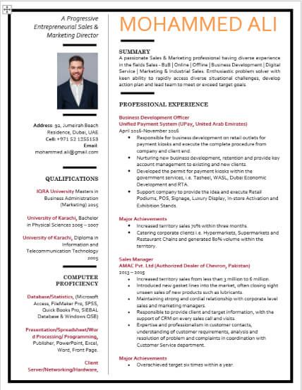 Best Cv Writing Services In Uae! Professional CV Writers
