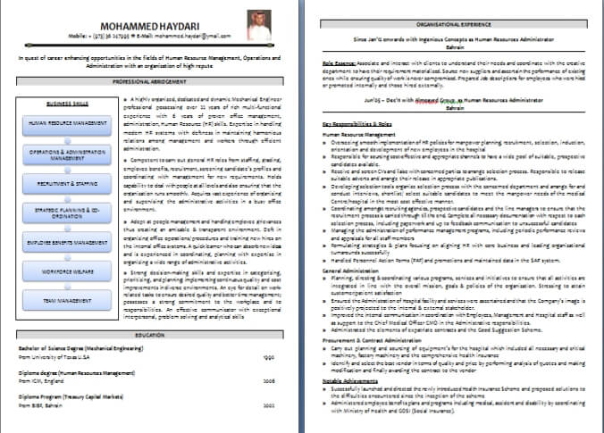 resume format for diploma holders pdf download   19