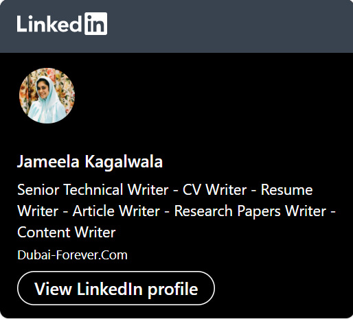 Jameela LinkedIn Profile URL